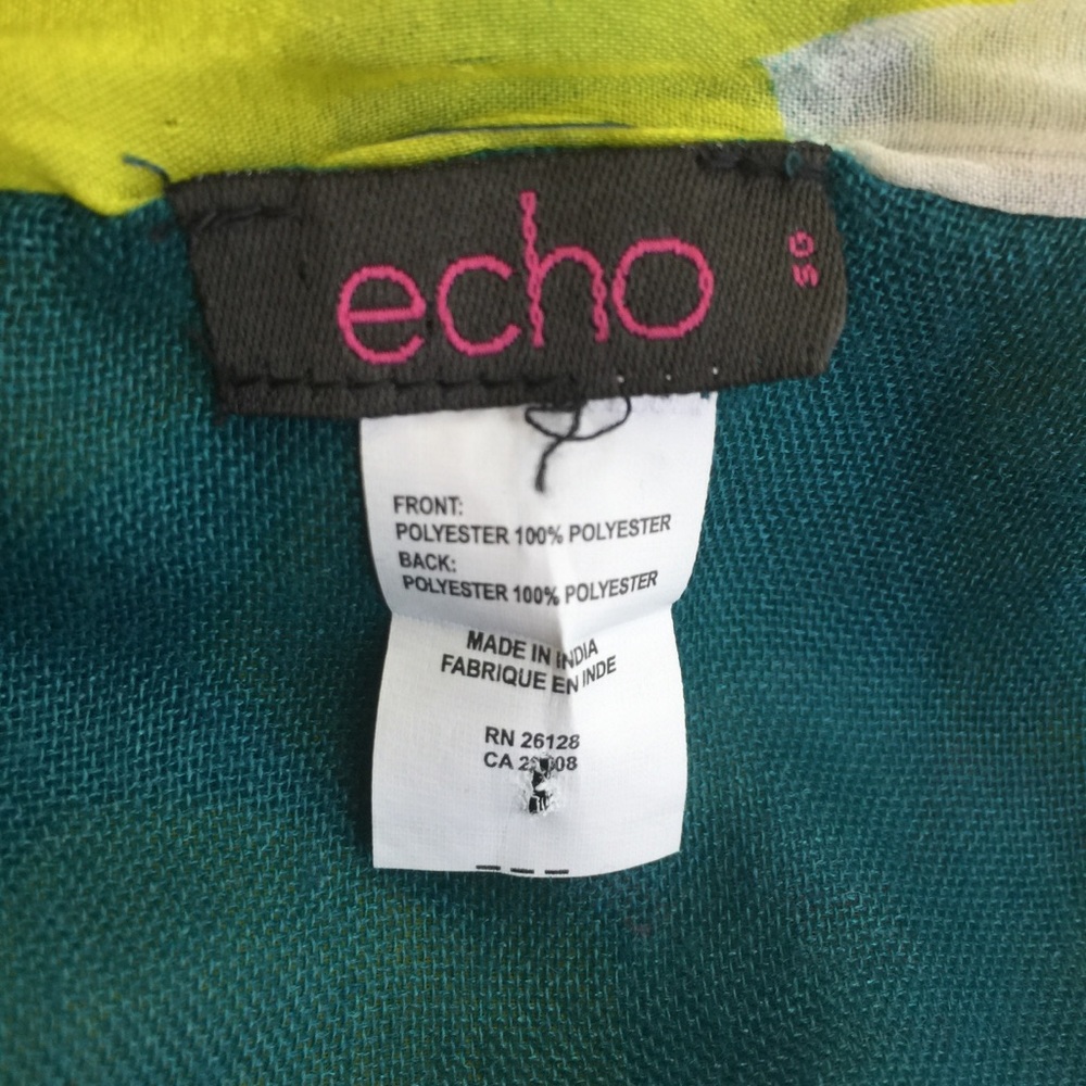 Echo Polyester Double Infinity Scarf - image 6